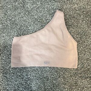 SET ACTIVE ONE SHOULDER BRA
